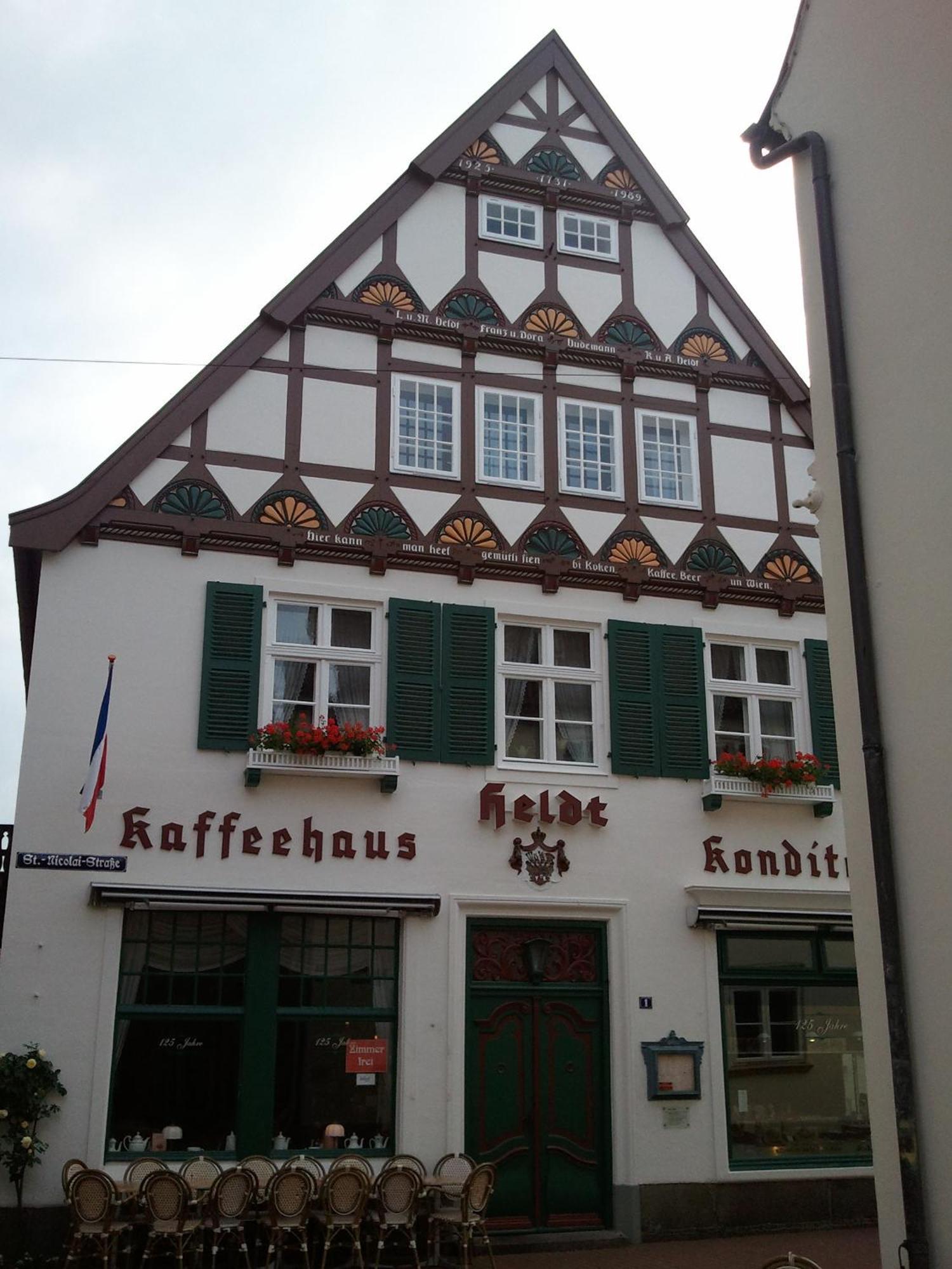 Apartments im Kaffeehaus Heldt Eckernförde Exterior foto